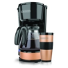 Black + Decker cafetera 5 tazas 4 en 1 negro cobre