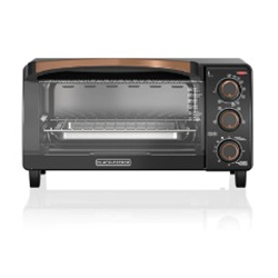 Black + Decker horno tostador 4 rebanadas negro