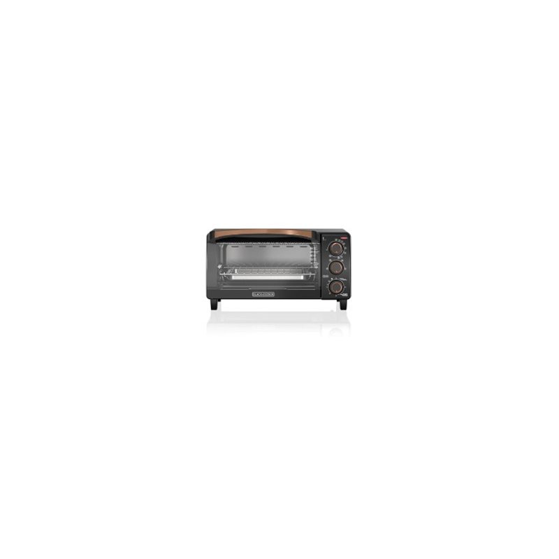 Black + Decker horno tostador 4 rebanadas negro Black + Decker horno tostador 4 rebanadas negro