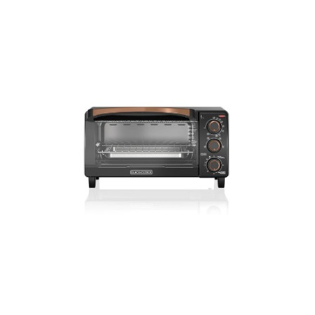 Black + Decker horno tostador 4 rebanadas negro
