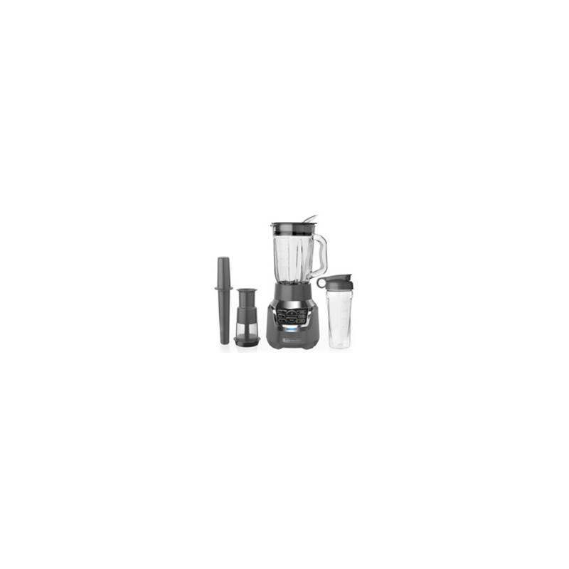 Black + Decker licuadora digital 3 velocidades con filtro jarra vidrio y vaso personal Black + Decker licuadora digital 3 velocidades con filtro jarra vidrio y vaso personal